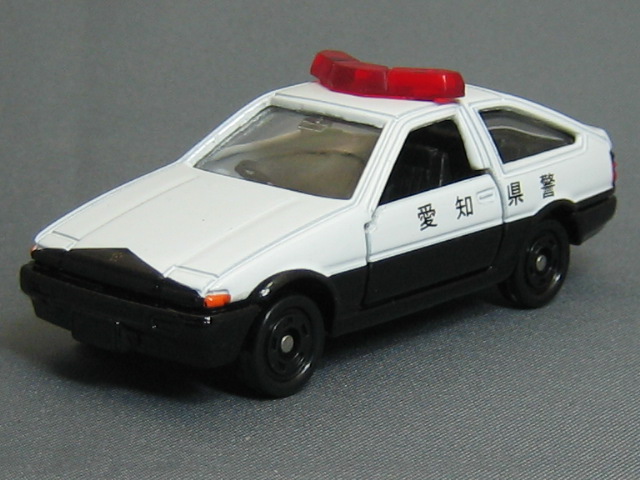 トヨタ　スプリンター　トレノ　パトカー仕様/愛知県警