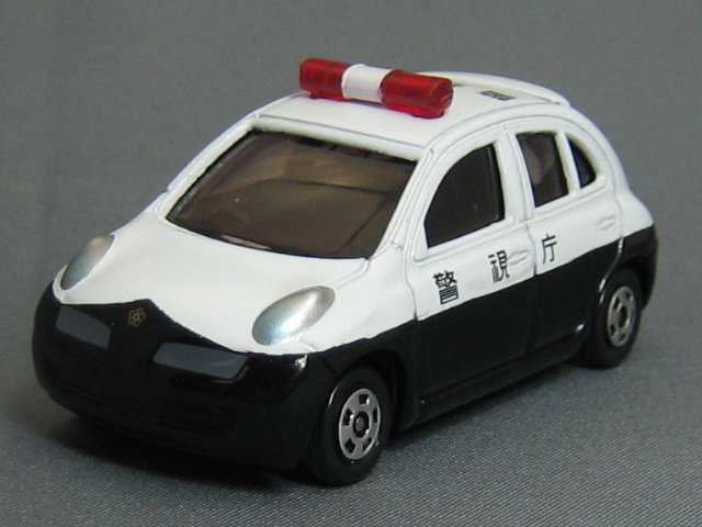 日産　マーチ　パトカー（警視庁）-1