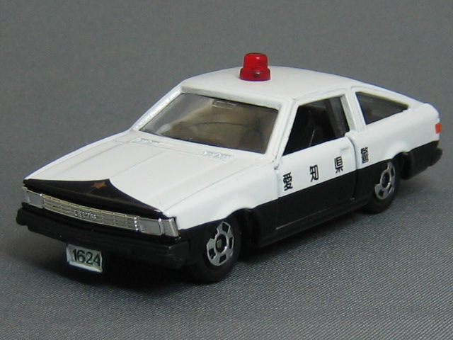 トヨタ　カローラレビン　TE７１型　パトカー仕様/愛知県警